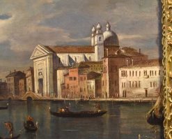 Louis Xvi | Antichità Castelbarco Giacomo Guardi (1764 - 1835), Vue De Venise Avec Le Canal De La Giudecca Et L'Eglise Des Gesuati