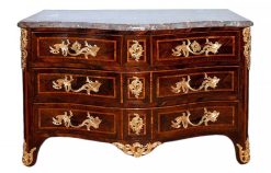 Regence | Galerie Lauretta Commode Epoque Regence Estampillee Antoine Criaerd