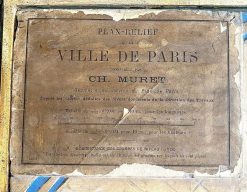 Objets De Curiosite | Desmet Galerie Plan Relief De Paris