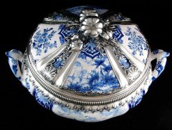 Louis Xv | Baptiste Jamez Delft, C.1759 - Terrine D'Epoque Louis Xv Montee D'Argent Massif (Paulus Van Der Burch)