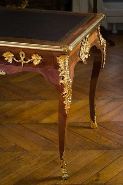 Mobilier | Galerie Pellat de Villedon Exceptionnel Bureau Plat D'Antoine Robert Gaudreaus