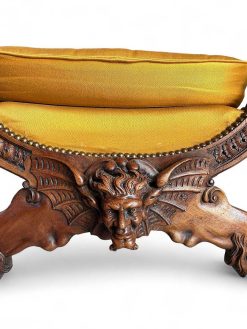 Napoleon Iii | Jean-François Regis Deux Fauteuils Neo-Gothique