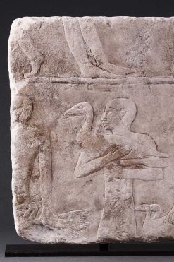 Archeologie | Finch and Co Grand Relief Egyptien En Pierre Calcaire