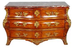 Regence | Antiquités Saint Jean Commode Tombeau Epoque Regence