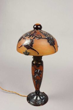 Art Deco | Art Revival Lampe Aux Kalanchoe - Le Verre Francais