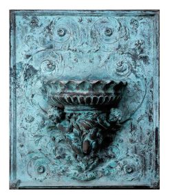 Materiaux & Architecture | Uwe Dobler Interiors Panneau De Bronze Decoratif Avec Une Jardinerie En Coquillages, Angleterre Vers 1830