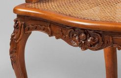 Louis Xv | Galerie Delvaille Importante Suite De Quatre Grands Fauteuils A La Reine