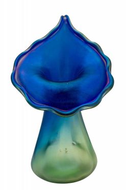 Art Nouveau | Florian Kolhammer Vase Art Nouveau Loetz Luna Decoration Ca. 1901