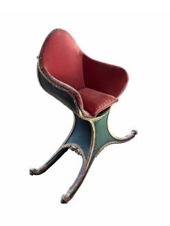 Objet De Decoration | Galerie PLA Fauteuil De Gondole, Venise Xviiie Siecle