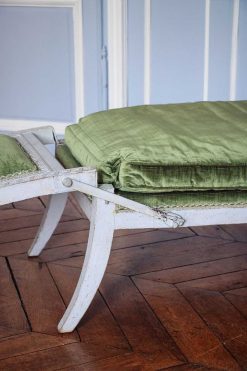 Directoire | Galerie Pellat de Villedon Banquette Formant Lit De Repos Laquee