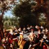 Renaissance | Galerie Nicolas Lenté Festin Dans Le Jardin D'Amour, Louis De Caullery (1582-1621)