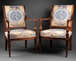 Directoire | Franck Baptiste Paris Paire De Fauteuils Pour Enfants Attribuee A G.Jacob Vers 1795