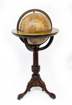 Collections | Subert Paire De Globes En Miniature. Lane, Londres Post 1833, Ante1858