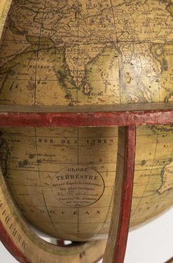 Collections | Allemandi Fine Art Globe Terrestre De Table, Felix Delamarche Paris 1827