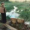 Nouveautes | Jan Muller Evariste Carpentier (1845-1922), Un Moment De Reflexion