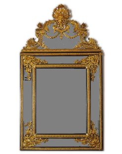 Miroirs, Trumeaux | Richard Redding Antiques Miroir En Bronze Dore De Style Louis Xvi