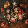 Regence | Galerie Magdeleine Jean-Baptiste Bosschaert (1667 - 1746) - Panier De Fleurs Dans Un Paysage