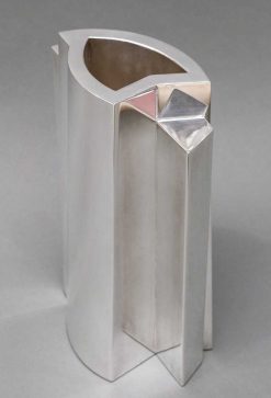 Annees 50-60 | Emmanuel Redon Silver Fine Art Garrido -Vvase Constructiviste En Argent Massif