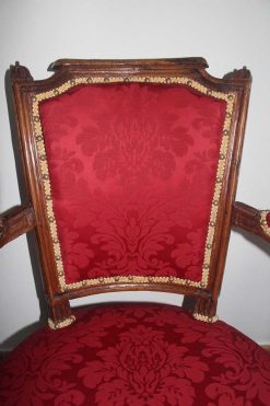 Louis Xvi | Didascalies Paire De Fauteuils A Chapeau De Gendarme, Epoque Louis Xvi