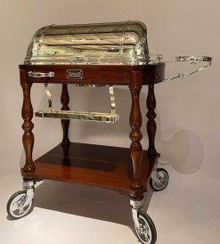 Xxe Siecle | Robin Kowalski Antiques Chariot A Cecouper Par Christofle Paris