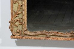 Miroirs, Trumeaux | Brozzetti Antichità Grand Miroir Baroque Italien Du Xviiie Siecle En Bois Et Pastiglia Laque