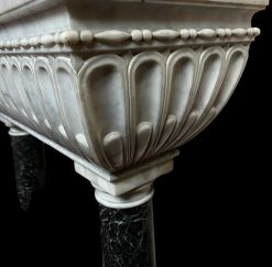 Xixe Siecle | Galerie Francesco De Rosa Jardiniere En Marbre Blanc Du Xixe Siecle