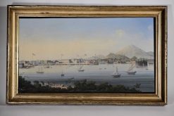 Nouveautes | Galerie Sylvain Levy Alban Gouache Anglo-Chinoise Representant Le Port De Canton