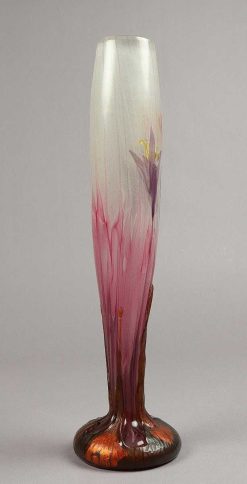 Art Nouveau | Art Revival Emile Galle - Vase Crocus