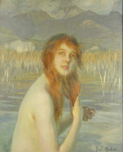 Art Nouveau | Art Revival Nymphe Au Bain - Paul Emile Chabas (1869-1937).