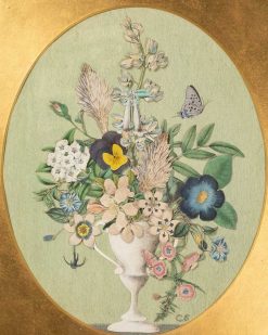 Louis-Philippe | Bellechasse 29 galerie Vase Fleuri Au Papillon