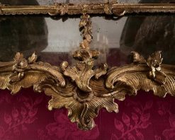 Miroirs, Trumeaux | Galerie Sylvain Levy Alban Grand Miroir Italien Rococo A Parecloses Vers 1750