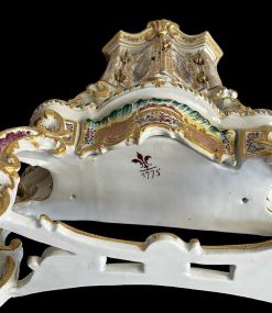 Ceramiques, Porcelaines | Galerie Francesco De Rosa Consolle A Trumeau Porcelaine 1775