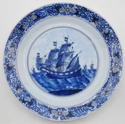 Ceramiques, Porcelaines | Anne Besnard Assiettes En Delft, Fin Xviie Siecle