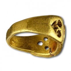 Bijouterie, Joaillerie | Matthew Holder Bague En Or Gravee Du Prenom Lupatus, 3E/4E Siecle Apres Jc.