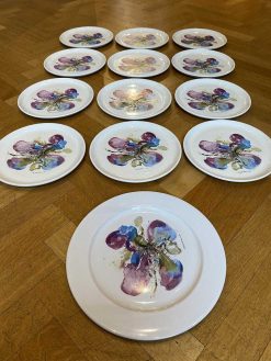 Ceramiques, Porcelaines | Artimo 12 Assiettes Et Plat - Zao Wou-Ki (1920-2013)