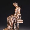 Nouveautes | Mora Antiques Victor Paillard (1805-1886) Figure Feminine Assise