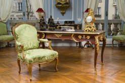 Mobilier | Galerie Pellat de Villedon Exceptionnel Bureau Plat D'Antoine Robert Gaudreaus