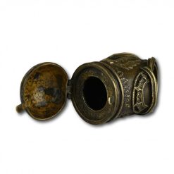 Bijouterie, Joaillerie | Matthew Holder Bague A Gant Renaissance En Bronze Ornee D'Un Encrier, Italie 16E /17E Siecle