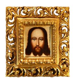 Louis Xiii | Antichità Castelbarco Christ En Salvator Mundi - Peintre Flamand Xvie-Xviie Siecle