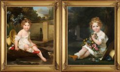 Empire | Galerie de Frise Bernard Gaillot (1780-1847) Portraits De Deux Soeurs