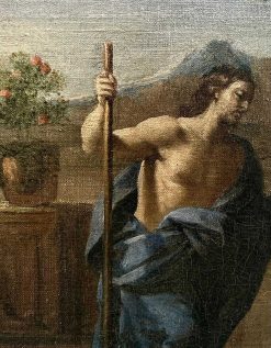 Xviie Siecle | Arte Fact Fine Art Noli Me Tangere - Christ Au Jardin, Grand Tableau De Maitre Italien Du 17E Siecle