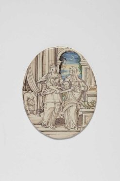 Xviiie Siecle | Subert Six Ambrogette (Plaques) En Faience, Antonio Africa Pavie (1693-1704)