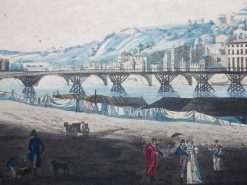 Gravures Anciennes | Anne Besnard Vues De Lyon, Debut Du Xixe Siecle