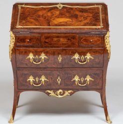 Regence | French Accents Commode Scribanne D'Epoque Regence