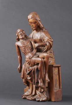 Moyen Age | Galerie Sismann Pieta Gothique - Autriche (Salzbourg) Vers 1420-1430