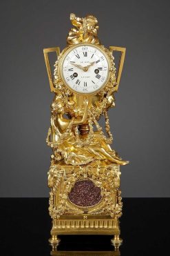 Horloges, Cartels | Kollenburg Antiquairs Pendule D'Epoque Louis Xvi, Le Roy