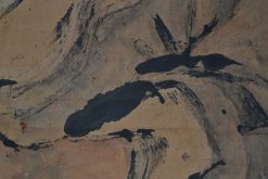 Arts D'Asie | Conservatoire Sakura Peinture A L'Encre De Chine Sur Papier, Le Moine Shih Te Tenant Son Balai