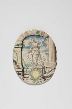 Xviiie Siecle | Subert Six Ambrogette (Plaques) En Faience, Antonio Africa Pavie (1693-1704)