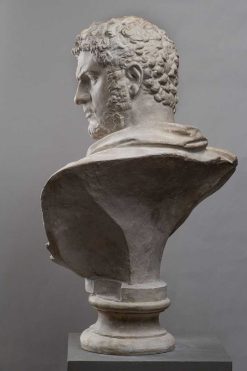 Sculpture | Cavagnis Lacerenza Buste De Caracalla En Platre Italie 19E Siecle