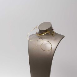 Bijouterie, Joaillerie | Galerie Latham Rare Collier Moderniste En Or 18 Carat De Gubelin, Dessine Par Pavel Krbalek (1928 - 2015)